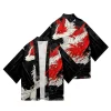 kimono japonais imprimé dessin animé haori pour hommes et femmes, robe de plage, streetwear, cardigan, chemises, vêtements pour femmes, mode 2025