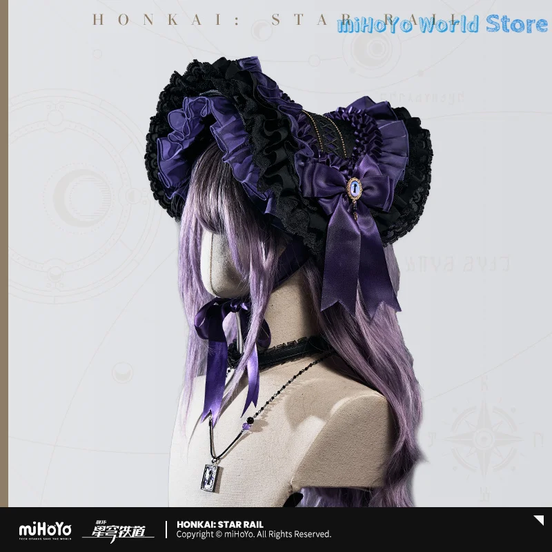 chapeau herta officiel mihoyo original merch honkai star rail herta thème impression série chapeau costume femme casquette lolita cosplay chapeau herta officiel mihoyo original merch honkai star rail herta thème impression série chapeau costume femme casquette lolita cosplay