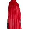 robe sexy du petit chaperon rouge pour adulte, uniforme de jeu, cape de ixd'halloween, ensemble de performance sur scène