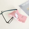 sanrio hello kitty chiffon de nettoyage de lunettes chiffon de nettoyage en microfibre chamois de haute qualité pour lunettes tissu len lingettes d'écran de téléphone