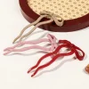 bâton à cheveux avec nœud en forme de u, épingle à cheveux en acrylique, pince à cheveux, peigne, chignon, couvre chef doux, coiffure pour femmes et filles, accessoires pour cheveux