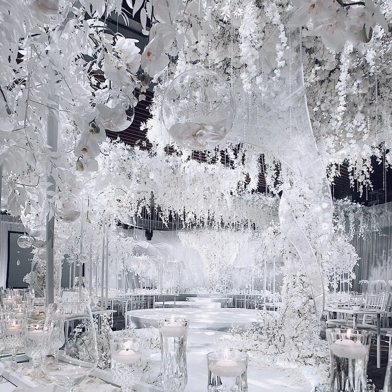 fleur en soie pour mariage, série blanche, haute qualité, fond de bricolage, décoration murale, accessoires de photographie, maison et hôtel fleur en soie pour mariage, série blanche, haute qualité, fond de bricolage, décoration murale, accessoires de photographie, maison et hôtel