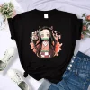 Démon Slayer T-shirt femmes Kimetsu No Yaiba Nezuko T-shirt femme Tanjirou Kamado graphique T-shirt japonais Anime Manga T-shirt Démon Slayer T-shirt femmes Kimetsu No Yaiba Nezuko T-shirt femme Tanjirou Kamado graphique T-shirt japonais Anime Manga T-shirt