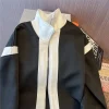 cardigan en tricot pour hommes, vêtements populaires coréens, pull d'automne et d'hiver, haut ajusté, streetwear ouvert original, nouveau