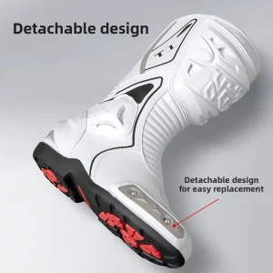 Trtiger T1 bottes de Moto Sport Touring botte Moto chaussures d’équitation tigre blanc route Bota Moto rue équipement Botas Para Moto Trtiger T1 bottes de Moto Sport Touring botte Moto chaussures d’équitation tigre blanc route Bota Moto rue équipement Botas Para Moto