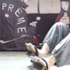 pantoufles japonaises geta en bois pour hommes et femmes, sabots à plateforme à deux dents, sandales de samouraï, chaussures de cosplay, tongs à fond épais