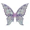 Ailes de fée papillon colorées, bretelles élastiques en Organza scintillant, ailes de Cosplay dégradées, ailes d’elfe transparentes faites à la main, Costume Ailes de fée papillon colorées, bretelles élastiques en Organza scintillant, ailes de Cosplay dégradées, ailes d’elfe transparentes faites à la main, Costume