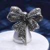broches vintage à nœud papillon en perles et strass pour femmes, vêtements, manteau, corsage, accessoires, cadeaux