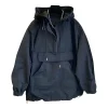 veste à capuche à manches longues pour hommes, manteau décontracté, grande poche, vêtements hip hop, sourire, patchwork, adt