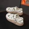 baotou – sandales tendance pour femmes, chaussures de loisirs creuses, respirantes, polyvalentes, confortables, semelle épaisse, antidérapantes, nouvelle collection été 2025
