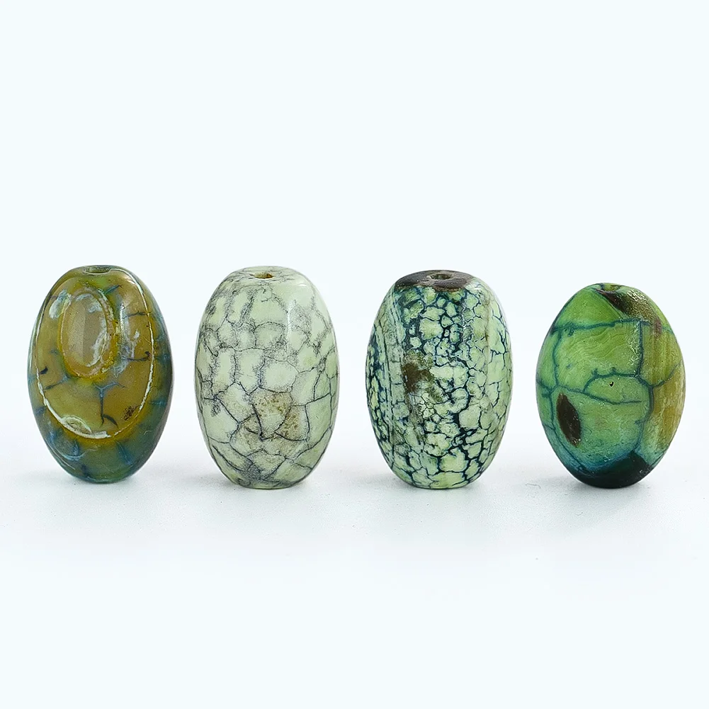 perles d'agate naturelles à motif de dragon, en forme de baril, pour bricolage de collier, bracelet, artisanat, bijoux, accessoires de direction, 20x28mm, 1 pièce perles d'agate naturelles à motif de dragon, en forme de baril, pour bricolage de collier, bracelet, artisanat, bijoux, accessoires de direction, 20x28mm, 1 pièce