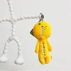 porte clés yukio de dessin animé japonais, pendentif de poupée drôle, pendentif de poupée en peluche, sac, cadeau
