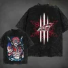 25 nouveau populaire anime hit show lavé vintage akaza t shirt manga graphique vêtements pour hommes coton surdimensionné à manches courtes t shirts hauts