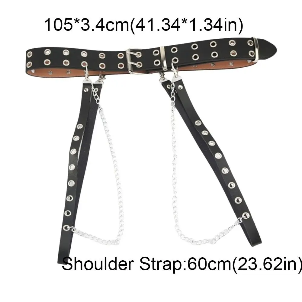 mode jk femmes ceinture de taille punk hip hop ceinture en cuir pu style coréen jupe détachable ceinture costume décoration mode jk femmes ceinture de taille punk hip hop ceinture en cuir pu style coréen jupe détachable ceinture costume décoration