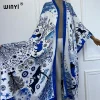 winyi cardigan kimono imprimé style bohème, vêtement de plage, ample, robe de soirée, kaftan
