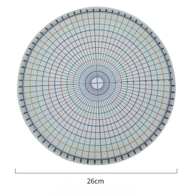 diviseur rond de poterie de 26cm, pièces égaux circulaires, règle de séparation de carte, bricolage, sous glaçure en céramique peinte, tampon auxiliaire, outil de peinture diviseur rond de poterie de 26cm, pièces égaux circulaires, règle de séparation de carte, bricolage, sous glaçure en céramique peinte, tampon auxiliaire, outil de peinture