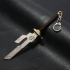 Porte-clés Anime Jujutsu Kaisen Nanami Kento Fushiguro Toji, modèle d&rsquo;arme, pendentif, bijoux pour hommes
