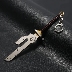 Porte-clés Anime Jujutsu Kaisen Nanami Kento Fushiguro Toji, modèle d&rsquo;arme, pendentif, bijoux pour hommes