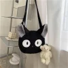 2025 style japonais kawaii sac femmes dessin animé en peluche sac à bandoulière pour femmes nouveau sac à bandoulière petit téléphone et sac à main bolsa feminina