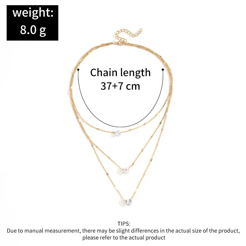 chimzunderes collier pendentif multicouche pour femme, tour de cou jochoker, bijoux brillants, cadeau de fête, mode féminine chimzunderes collier pendentif multicouche pour femme, tour de cou jochoker, bijoux brillants, cadeau de fête, mode féminine