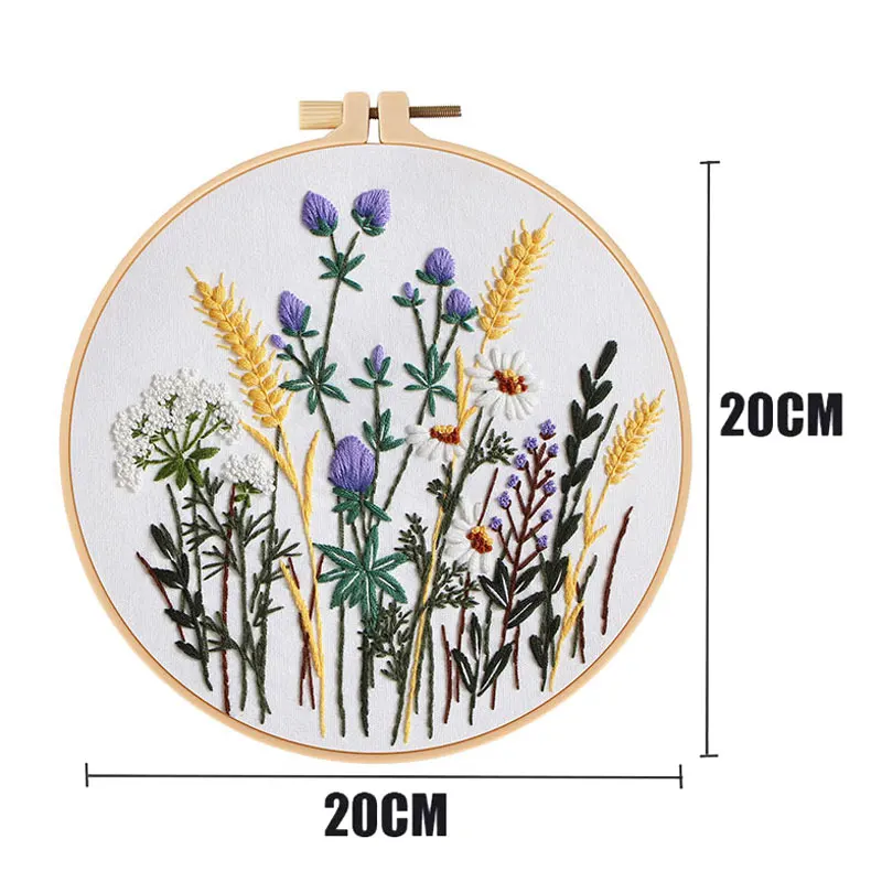 kit de broderie de pratique de fleurs pour adultes apprendre différentes compétences de broderie de fleurs pour débutant, cadeau de bricolage pour adultes kit de broderie de pratique de fleurs pour adultes apprendre différentes compétences de broderie de fleurs pour débutant, cadeau de bricolage pour adultes