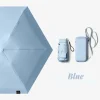 parapluie d'extérieur portable, résistant aux uv, de poche, à double usage, compact, pour femmes, protection solaire