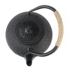 bouilloire à thé tetsubin japonaise 300/650/1200ml, théière antique en fonte pour bouilloire à eau bouillante, ornement de décoration