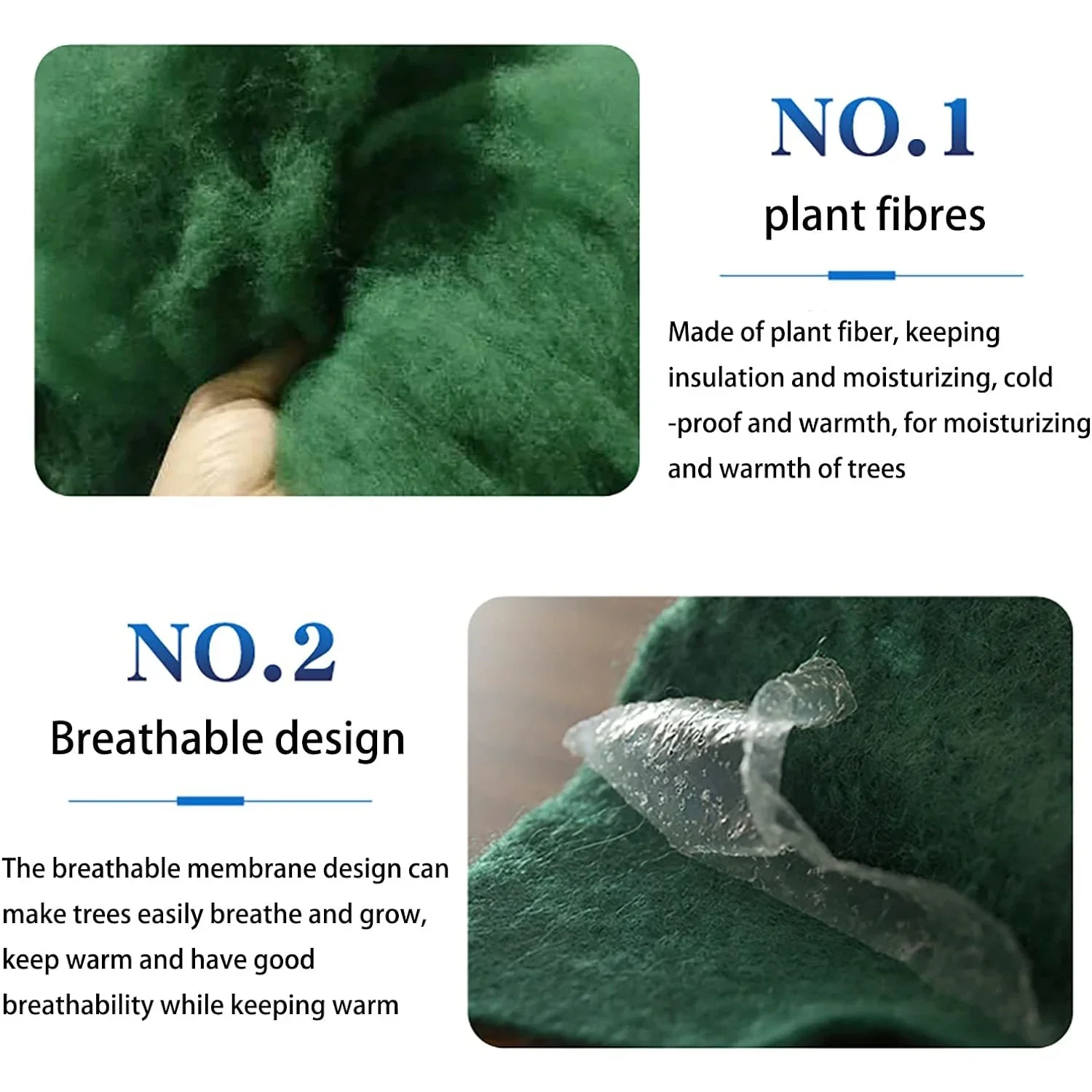 enveloppes de protection d'arbre à 3 couches, emballage de bandage de plantes d'enveloppe de protection résistante à l'hiver, bandage de protection de plantes d'enveloppe de coffre d'arbre enveloppes de protection d'arbre à 3 couches, emballage de bandage de plantes d'enveloppe de protection résistante à l'hiver, bandage de protection de plantes d'enveloppe de coffre d'arbre