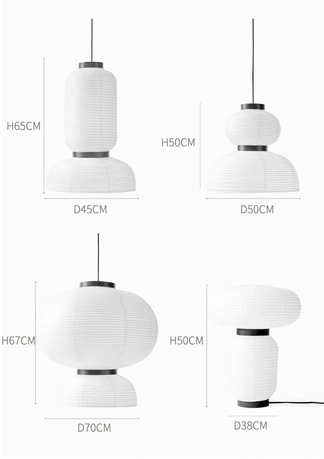 lampe en papier de riz minimaliste moderne chez l'habitant japonais noguchi courageux lampe suspendue en papier de riz fait à la main style médiéval wabi sabi lampe en papier de riz minimaliste moderne chez l'habitant japonais noguchi courageux lampe suspendue en papier de riz fait à la main style médiéval wabi sabi