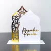 décoration de table en acrylique pour ramadan, eid mubarak, ramadan kareem, ornement musulman, fête islamique, eid al adha, cadeau de décoration pour la maison