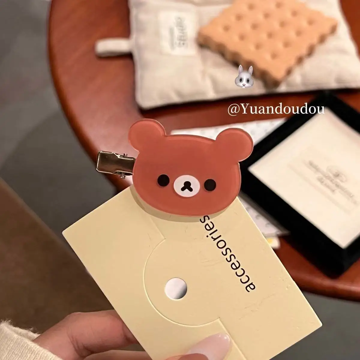 dessin animé rilakkuma épingle à cheveux filles anime relax ours bec de canard pince femmes mignon polyvalent frange chapeaux étudiant cheveux accessoires cadeau dessin animé rilakkuma épingle à cheveux filles anime relax ours bec de canard pince femmes mignon polyvalent frange chapeaux étudiant cheveux accessoires cadeau