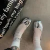 chaussettes en coton fendu ultra mince pour femme, haute qualité, confortables, harajuku japonais, tabi sox, injstripe, 2 doigts, été
