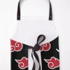 tablier de répétition à motif akatsuki pour la cuisine, fournitures de cuisine, veste de chef de serveur pour hommes