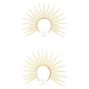 Mode soleil dieu Halo bandeau étoile or COSPLAY cheveux cerceau lune le Halo de la vierge marie Halloween bandeau Halloween chapeaux Mode soleil dieu Halo bandeau étoile or COSPLAY cheveux cerceau lune le Halo de la vierge marie Halloween bandeau Halloween chapeaux