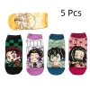 Anime démon Slayer Kimetsu No Yaiba chaussette chaussettes courtes Cosplay accessoire dessins animés Anime Kamado Tanjirou Kamado Nezuko coton chaussettes Hall