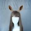 Costume de cerceau d’oreille de cheval d’anime mignon, oreilles d’animaux de simulation, bande de sauna en peluche, accessoires d’Halloween Costume de cerceau d’oreille de cheval d’anime mignon, oreilles d’animaux de simulation, bande de sauna en peluche, accessoires d’Halloween