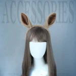 Costume de cerceau d’oreille de cheval d’anime mignon, oreilles d’animaux de simulation, bande de sauna en peluche, accessoires d’Halloween Costume de cerceau d’oreille de cheval d’anime mignon, oreilles d’animaux de simulation, bande de sauna en peluche, accessoires d’Halloween