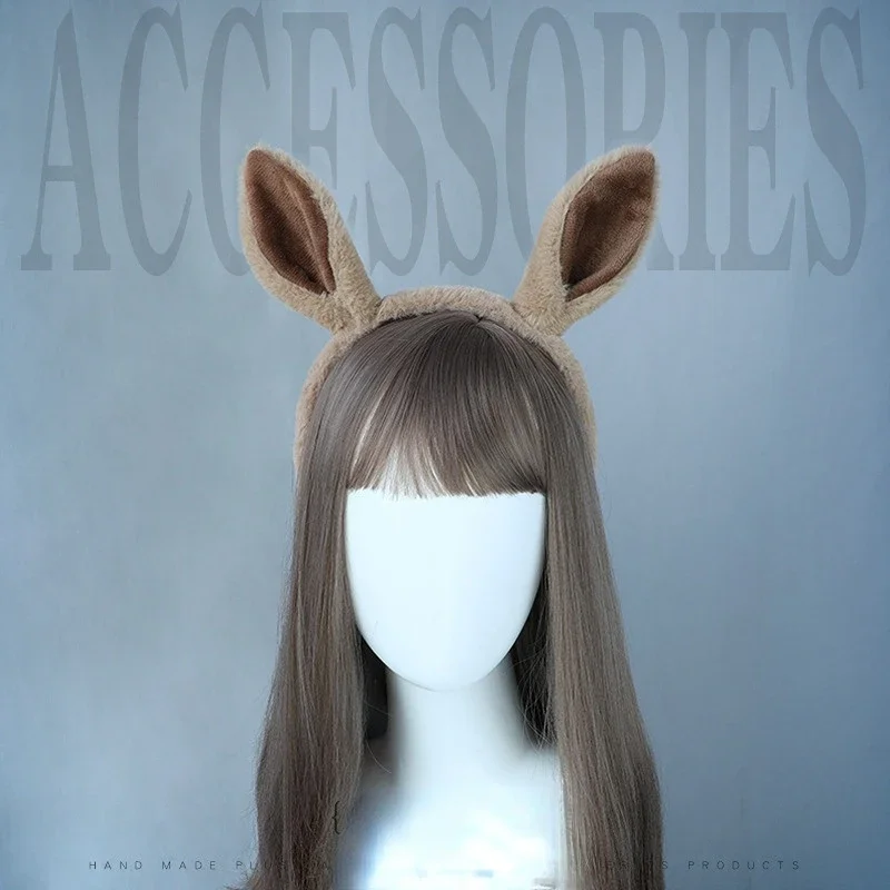 Costume de cerceau d’oreille de cheval d’anime mignon, oreilles d’animaux de simulation, bande de sauna en peluche, accessoires d’Halloween Costume de cerceau d’oreille de cheval d’anime mignon, oreilles d’animaux de simulation, bande de sauna en peluche, accessoires d’Halloween