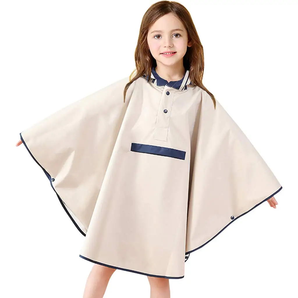 poncho de pluie de style coréen avec sac, imperméable pour enfants, bol et Étudiants avec espace pour cartable poncho de pluie de style coréen avec sac, imperméable pour enfants, bol et Étudiants avec espace pour cartable
