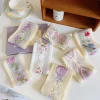 ruban de fleurs brodé en dentelle, 1 yard, pour bricolage, 9cm, nœud heaband, pince à cheveux, accessoires de couvre chef, tissu