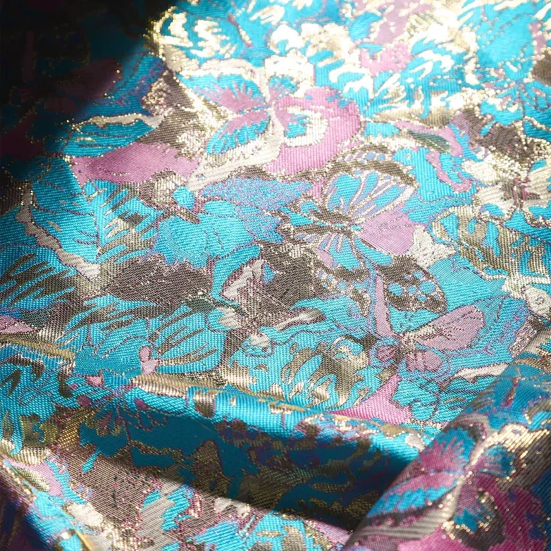 tissus jacquard colorés de style chinois, motif tridimensionnel, texture brodée, veste en relief, tissu de styliste pour vêtements tissus jacquard colorés de style chinois, motif tridimensionnel, texture brodée, veste en relief, tissu de styliste pour vêtements
