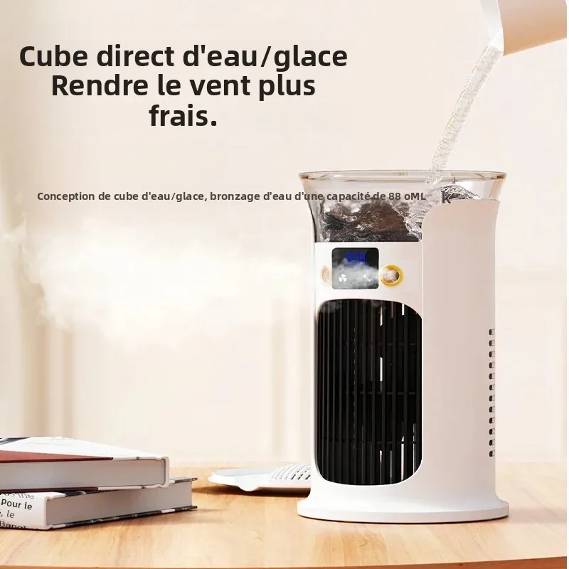 ventilateur d'air froid de bureau portable usb mini ventilateur de climatiseur multifonction à usage domestique pour le refroidissement personnel ventilateur d'air froid de bureau portable usb mini ventilateur de climatiseur multifonction à usage domestique pour le refroidissement personnel
