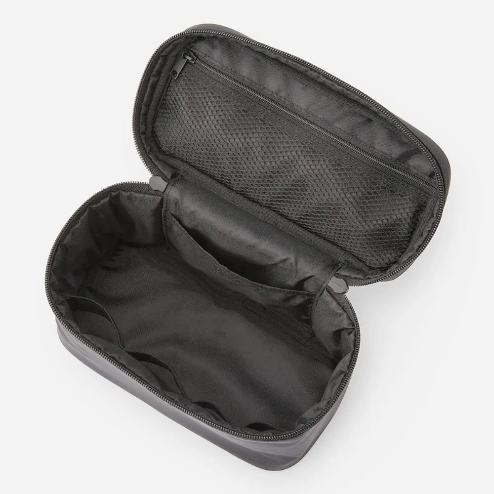 trousse de maquillage de style japonais pour femmes, sac de rangement de lavage noir à main, sac de toilette de grande capacité pour hommes et femmes trousse de maquillage de style japonais pour femmes, sac de rangement de lavage noir à main, sac de toilette de grande capacité pour hommes et femmes