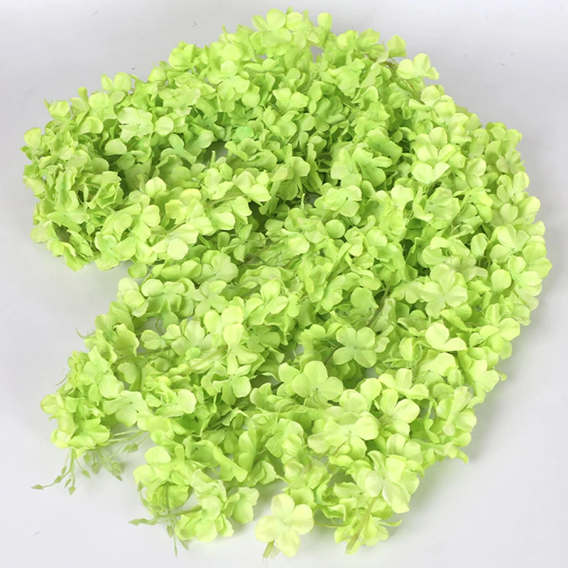ficelle de vigne pour décoration de plafond, fausse fleur, pour fête de mariage, arche d'enroulement, mise en page carniva ficelle de vigne pour décoration de plafond, fausse fleur, pour fête de mariage, arche d'enroulement, mise en page carniva