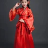 robe chinoise ancienne pour filles et enfants, kimono ethnique traditionnel, costume de danse de chœur pour étudiants, style kimono yukata japonais