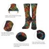 nouveauté ethnique bohème imprimé hommes chaussettes confortable respirant antidérapant chaussettes décontractées harajuku rétro rue chaussettes de compression