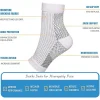 5 paires de chaussettes à pression de cheville pour le sport, la course, le fitness, l'absorption de la sueur, la respirabilité, la protection des orteils et des pieds exposés