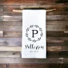 Serviettes à thé personnalisées avec le nom et l’année, 1 pièce, accessoires de Table de mariage exclusifs, maison, cuisine, salle de bain, cadeaux d’anniversaire Serviettes à thé personnalisées avec le nom et l’année, 1 pièce, accessoires de Table de mariage exclusifs, maison, cuisine, salle de bain, cadeaux d’anniversaire