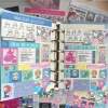 autocollants japonais dessin animé mignon ins personnages de collage coréens autocollants guka bricolage manuel décoratif