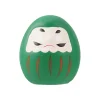 breloque porte bonheur japonaise en céramique, artisanat de beurre de daruma, ornement de paysage, décoration d'intérieur, accessoires de bureau, fortune l'inventaire, cadeaux, v0b5, 2023